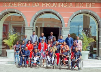 Governadora do Bié recebe campeãs nacionais de Basquetebol em cadeira de rodas
