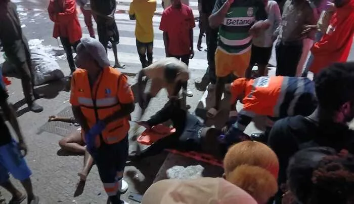 Acidente no Largo José Pirão em Luanda causa morte de cinco pessoas