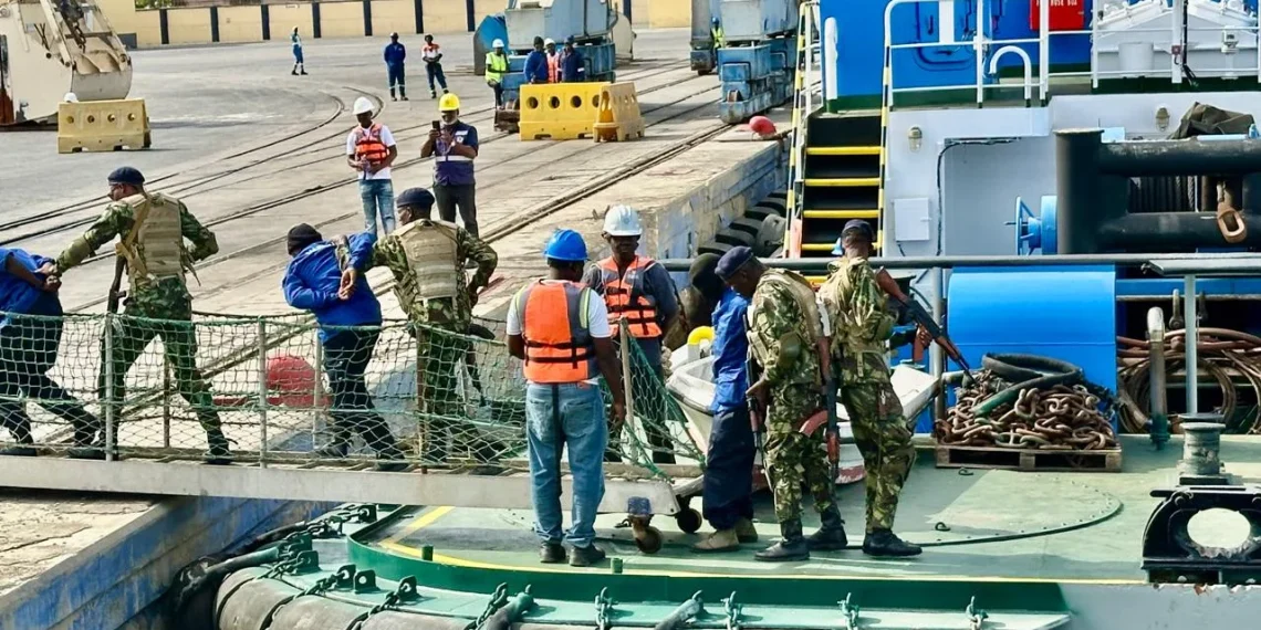 Porto do Lobito testa capacidade de resposta em simulacro de tentativa de sequestro de navio