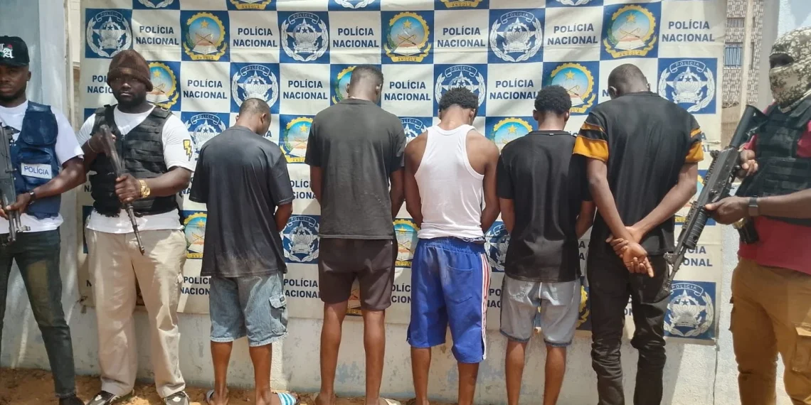 Polícia Nacional desmantela associação criminosa envolvida em roubos no município do Kilamba