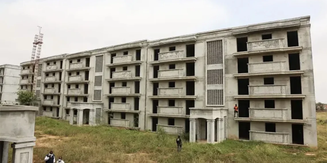 Ministério das Obras Públicas desmente venda de de casas no KK5800