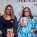 Ema Gonçalves entre as co-autoras da antologia Avança Mulher