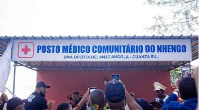 Bairro do Nhengo ganha posto médico comunitário oferecido pela ANJE-ANGOLA