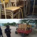 Autoridades no Panguila recuperam mais de 150 carteiras escolares em posse ilegal de habitantes