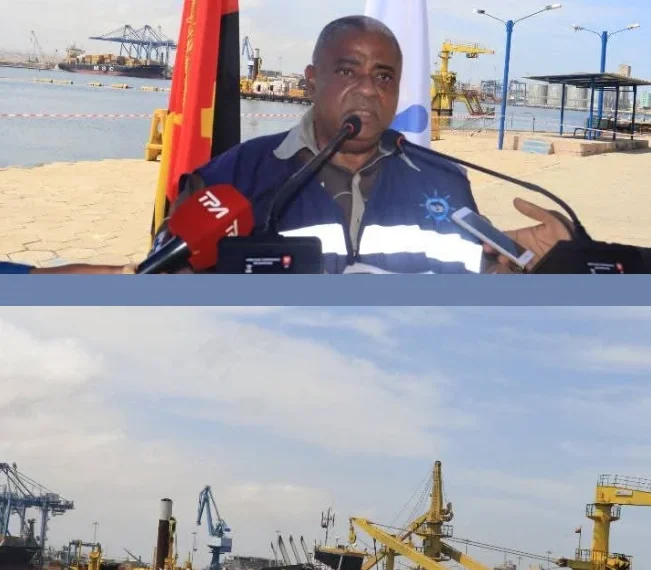 Porto do Lobito inicia obras de dragagem do cais para receber navios de grande porte