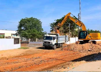 Obras na Estrada Viana/Calumbo decorrem a bom ritmo
