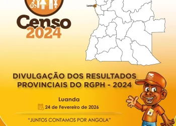 INE apresenta amanhã resultados do Censo da Província de Luanda