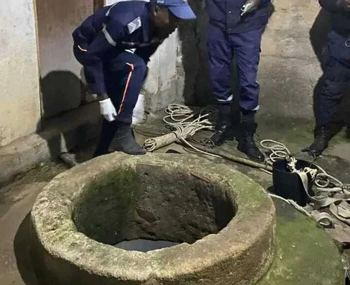 Anciã de 82 anos resgatada de uma cacimba com sete metros de profundidade