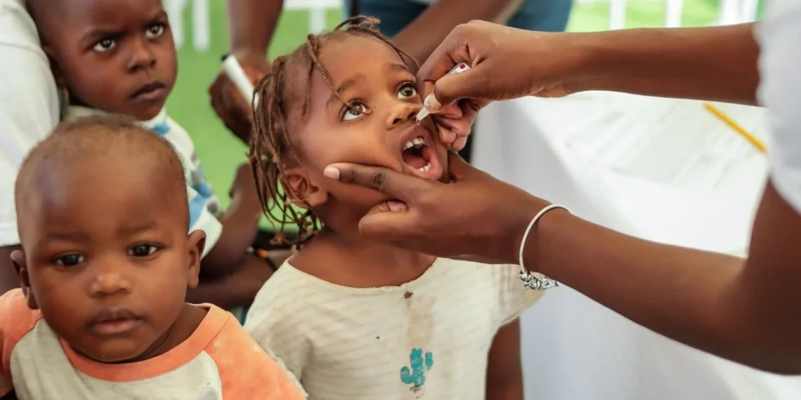 Cuando prevê vacinar mais de 30 mil crianças contra a pólio