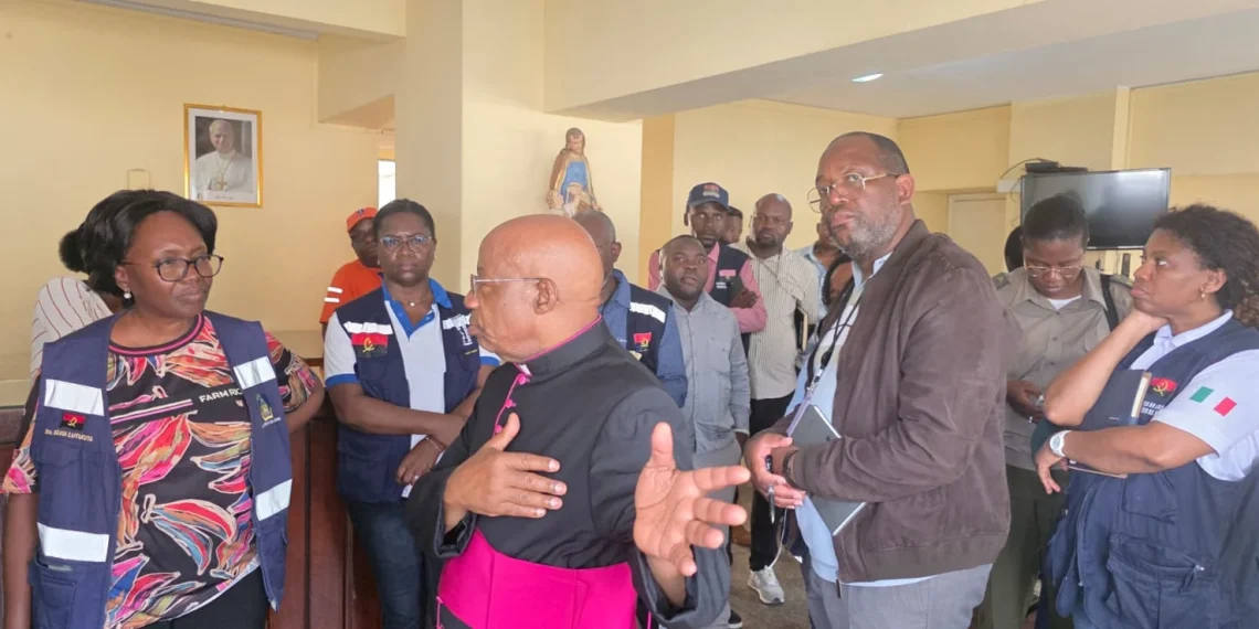 Saúde assegura assistência médica e medicamentosa durante a visita de Leão XIV a Angola