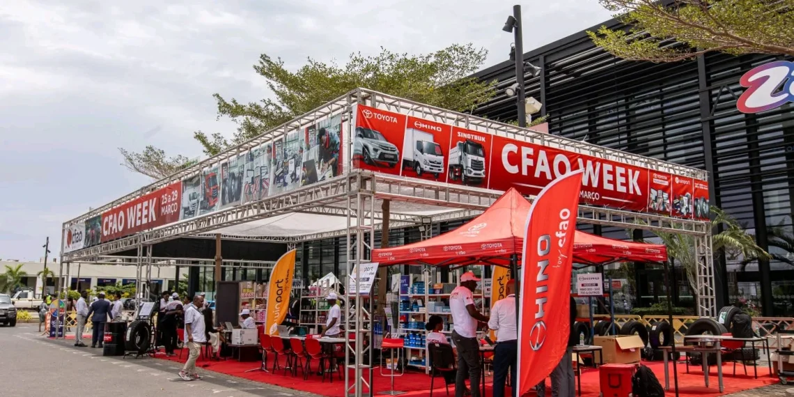 CFAO Mobility abre ao público stand de produtos automóveis para celebrar 35 anos de existência da Toyota no país