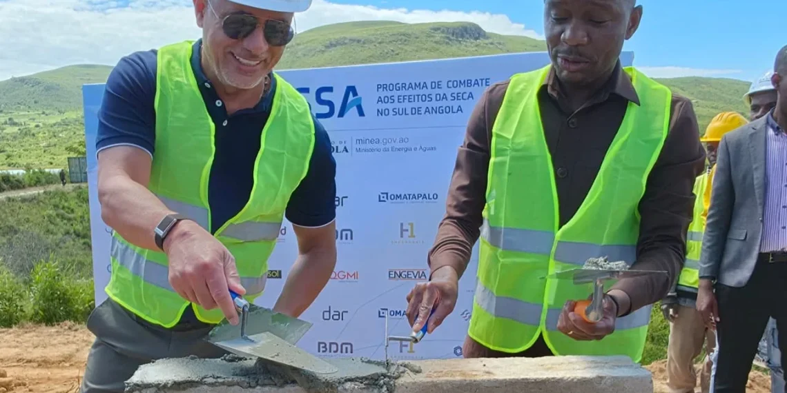 Executivo avança com obras estruturantes de água na Huíla no âmbito do PCESSA