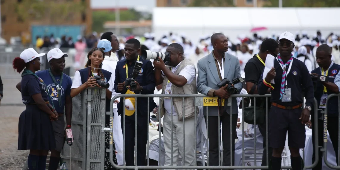 Mil e 500 profissionais da comunicação garantiram a cobertura do Papa em Angola