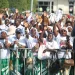 Populares entusiasmados com a presença do Papa Leão XIV em Angola