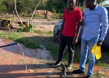 Mais de mil moradores de Naginga poderão ter acesso à água potável nos próximos dias