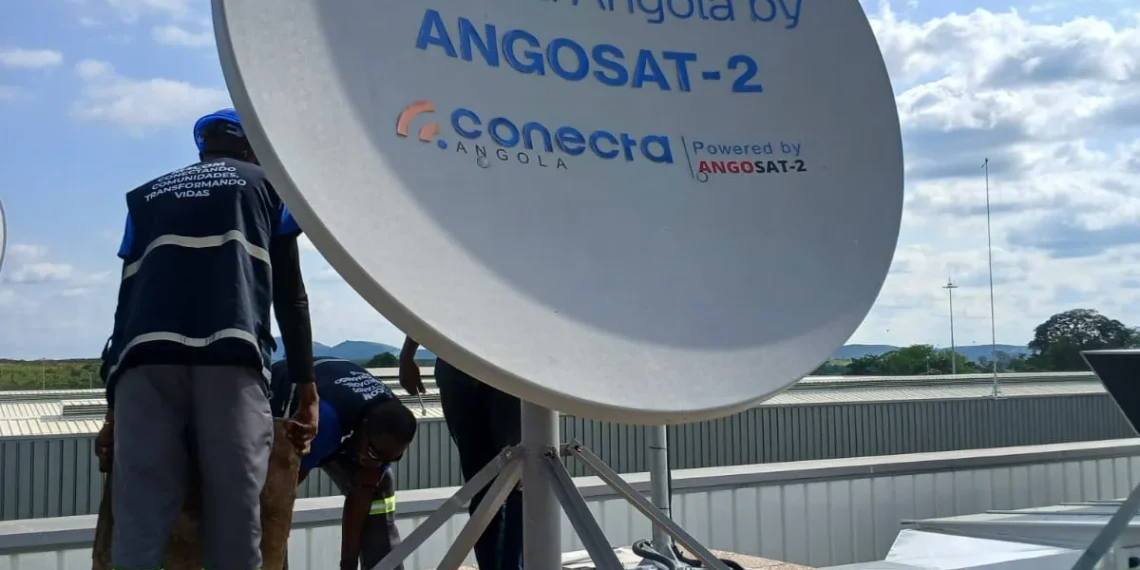 Conecta Angola Comercial expande internet via satélite para zonas fronteiriças