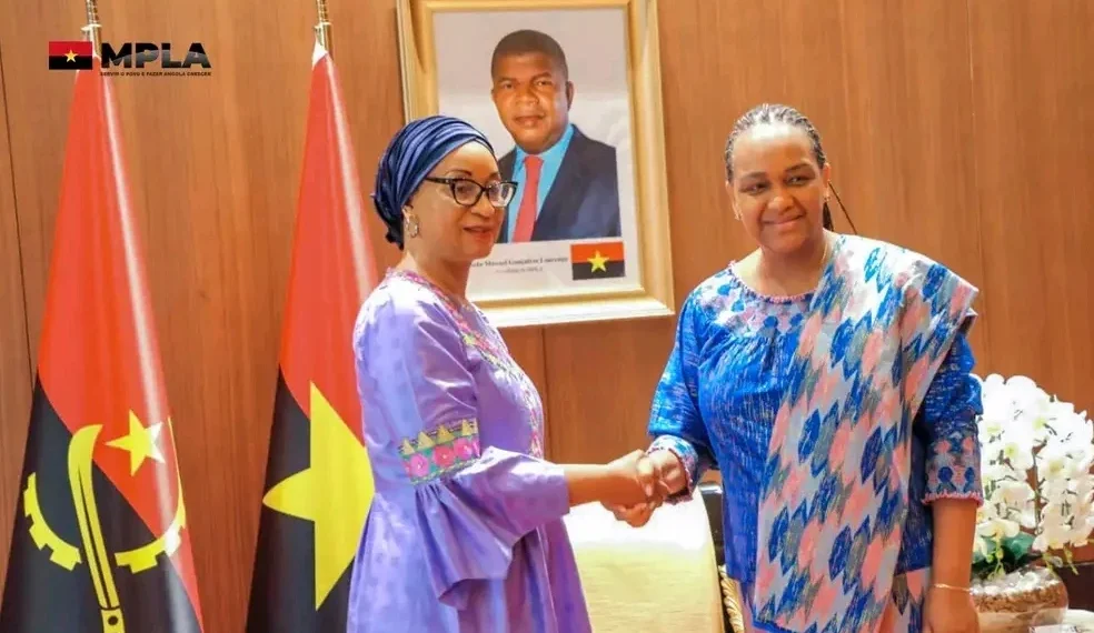 ‎Vice-presidente do MPLA recebe em audiência embaixadora da República da Guiné em Angola