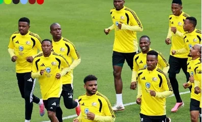Bafana Bafana procuram primeira vitória no Campeonato do Mundo