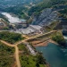 Obras do Aproveitamento Hidroeléctrico de Caculo Cabaça com 49% de execução física