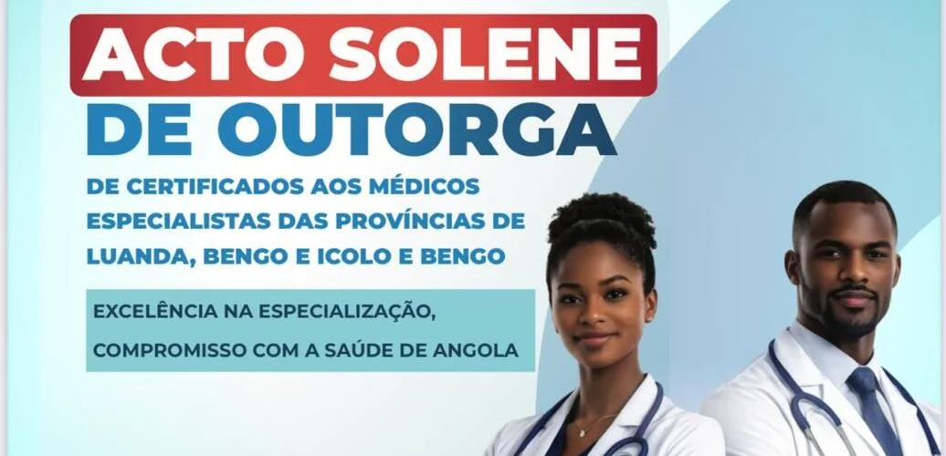 Ministério da Saúde certifica hoje 150 novos médicos especialistas
