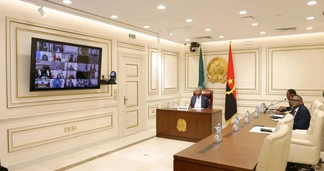Chefe de Estado participa no debate virtual sobre sobre a resposta ao Ébola