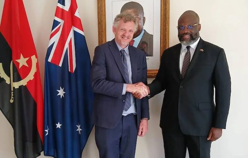 Angola e Austrália abordam reforço das relações de cooperação