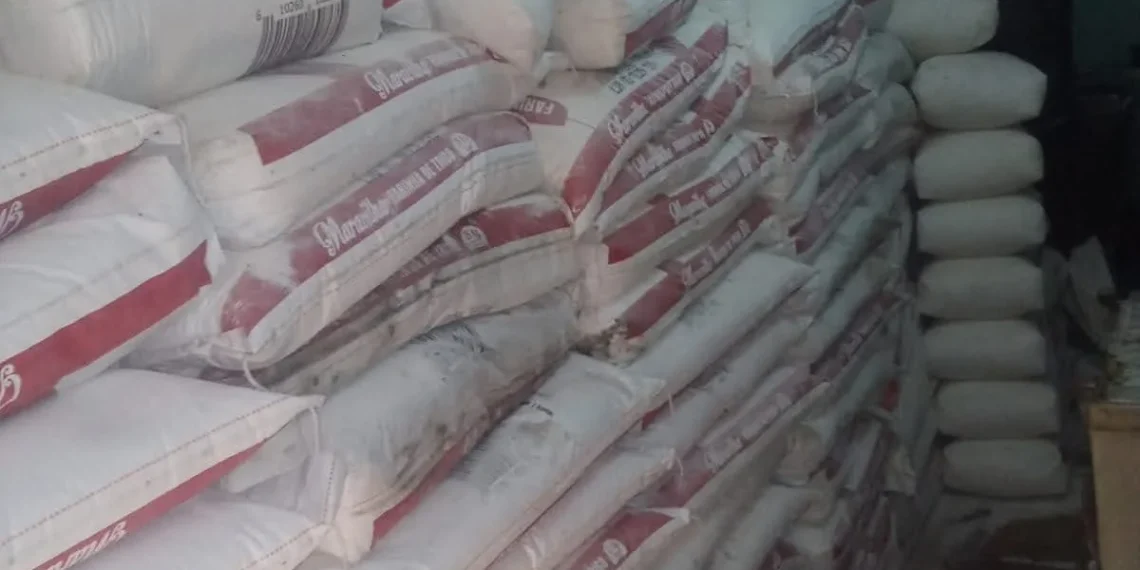 Apreendidos em Cabinda mais de mil sacos de farinha de trigo caducada