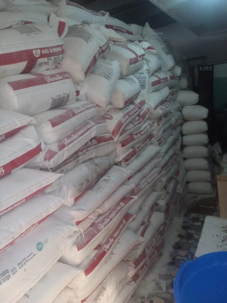 Apreendidos em Cabinda mais de mil sacos de farinha de trigo caducada