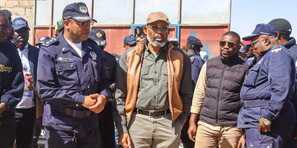 ‎Operação “Raia II” movimenta mais de 100 efectivos da Polícia Nacional e das FAA no Namibe