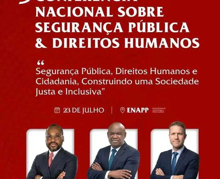MINJUSDH e Polícia Nacional promovem conferência sobre Segurança Pública e Direitos Humanos