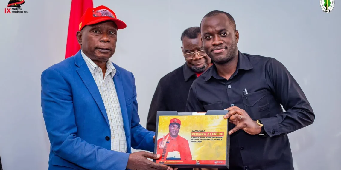 Pereira Alfredo formaliza recandidatura à liderança do MPLA no Huambo