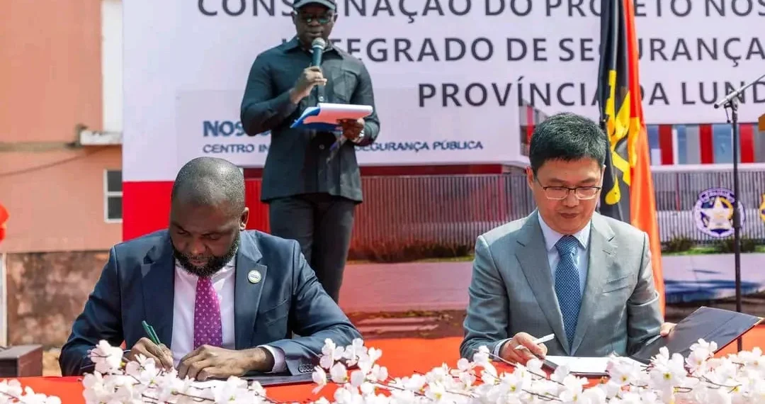 Assinatura do auto de consignação marca arranque das obras do CISP da Lunda-Sul