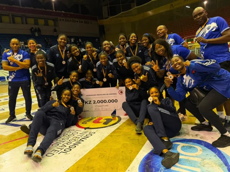 Casa do Pessoal do Porto do Lobito conquista medalha de bronze no Nacional de Andebol Feminino