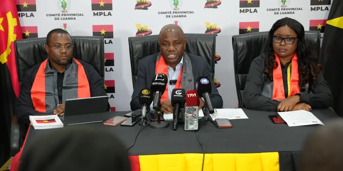 MPLA abre recepção de candidaturas para primeiro-secretário provincial de Luanda