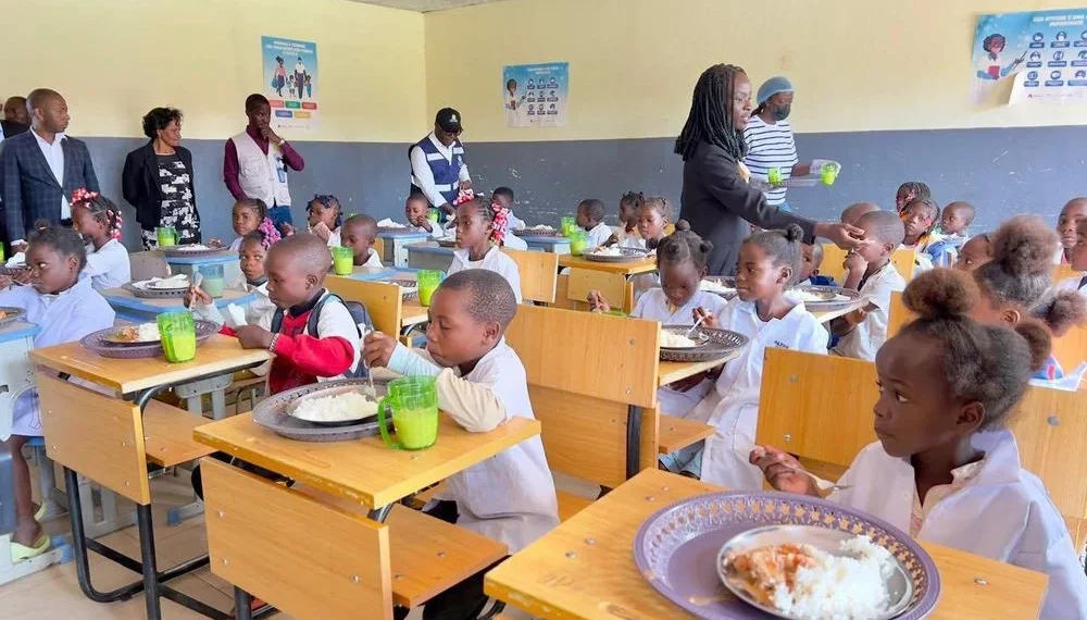 Plano de Alimentação Escolar atinge mais de 50% da meta de cobertura em Malanje