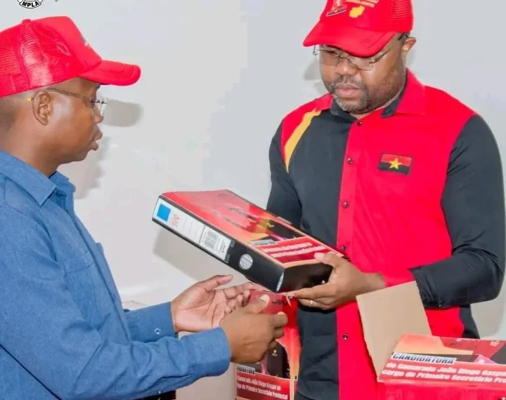 João Diogo Gaspar formaliza recandidatura à liderança do MPLA no Cuanza-Norte