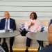 Sílvia Lutucuta cumpre jornada de trabalho na Sérvia