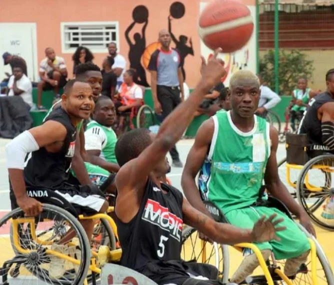 Falta de material desportivo força adiamento do provincial de basquetebol em cadeira de rodas em Cabinda