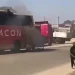 Curto-circuito provoca fumo em autocarro da Macon no Lubango