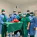 Hospital Heróis de Kifangondo remove com sucesso mioma uterino de 12 kg
