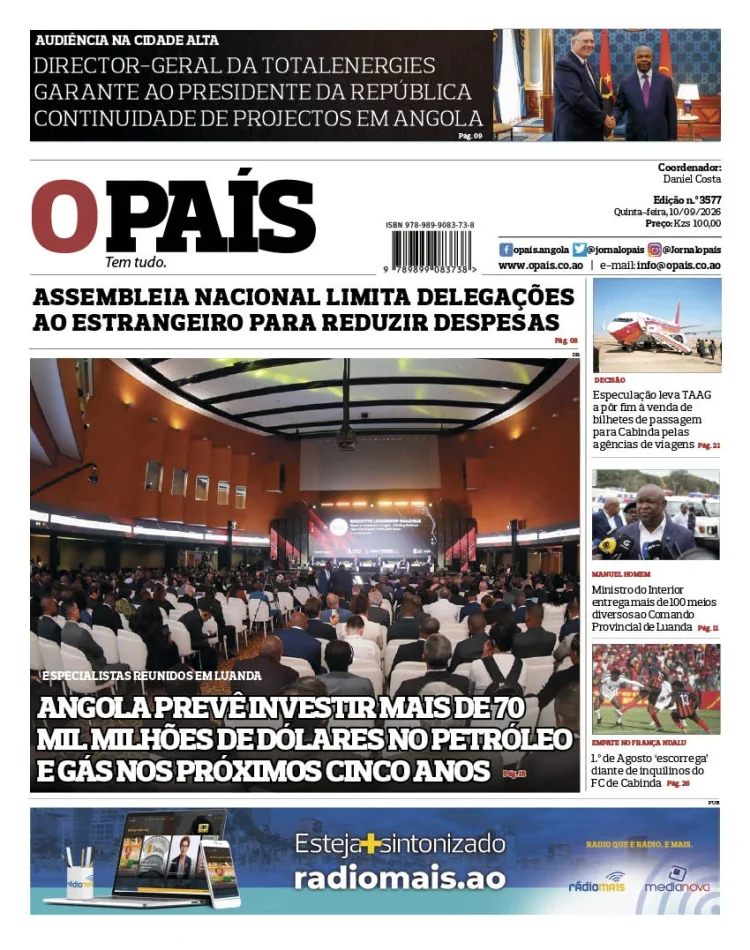 Editorial: Angola na Cimeira do Espaço