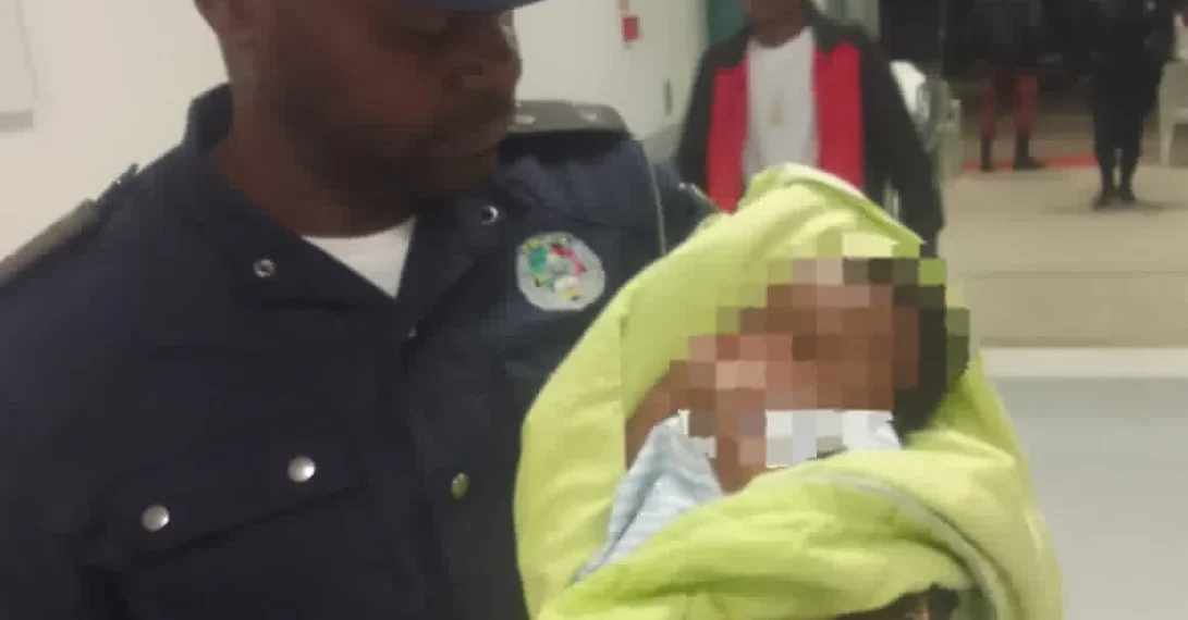 Polícia Nacional resgata bebé de três meses numa lixeira no município da Camama