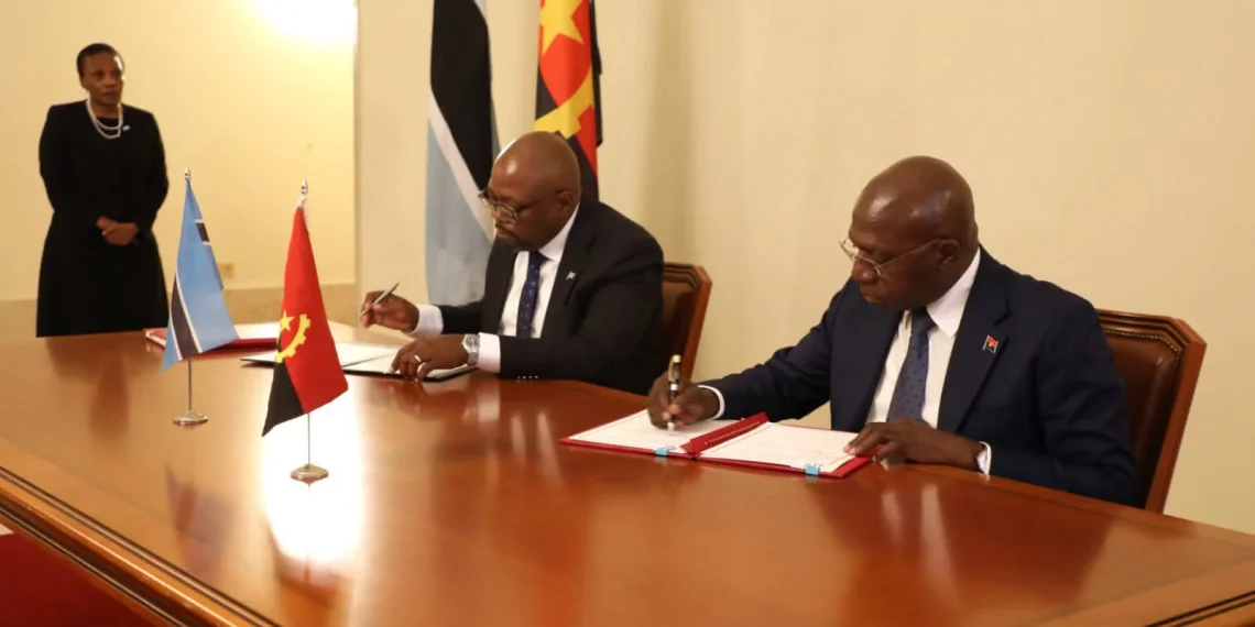 Primeira sessão da Comissão Bi-Nacional Angola-Botswana agendada para 2027