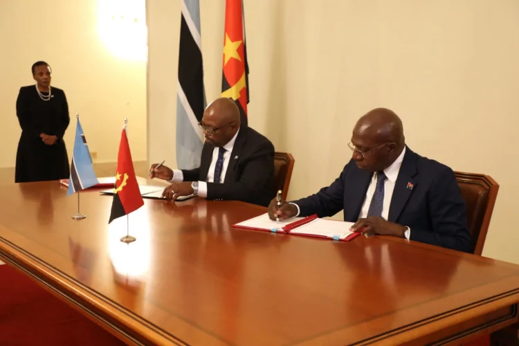 Primeira sessão da Comissão Bi-Nacional Angola-Botswana agendada para 2027