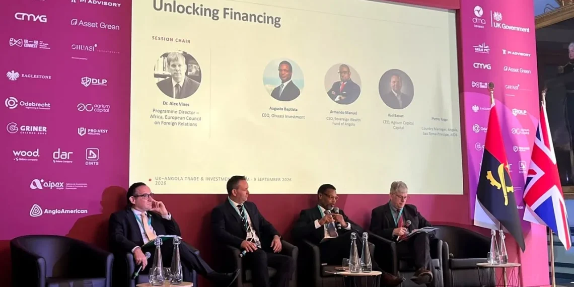 PCA da Ohuasi aponta em Londres caminhos para desbloquear financiamento para Angola