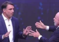 Flávio Bolsonaro e Lula continuam em empate técnico: 45% contra 44%