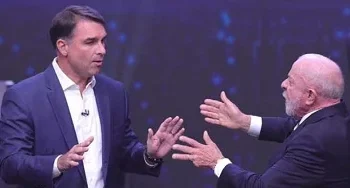 Flávio Bolsonaro e Lula continuam em empate técnico: 45% contra 44%