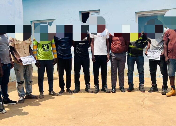 Onze suspeitos detidos por vandalismo de postes de média tensão em Luanda