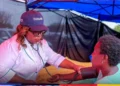 Administradora da Camama acompanha terceiro dia da Feira Integrada da Saúde