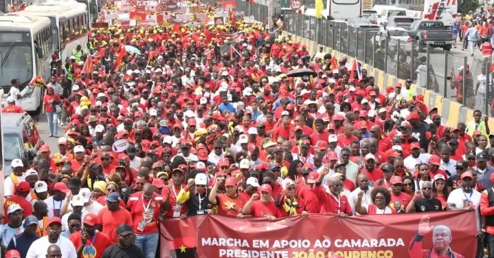MPLA realiza hoje acto político de massas em Luanda para saudar IX Congresso Ordinário